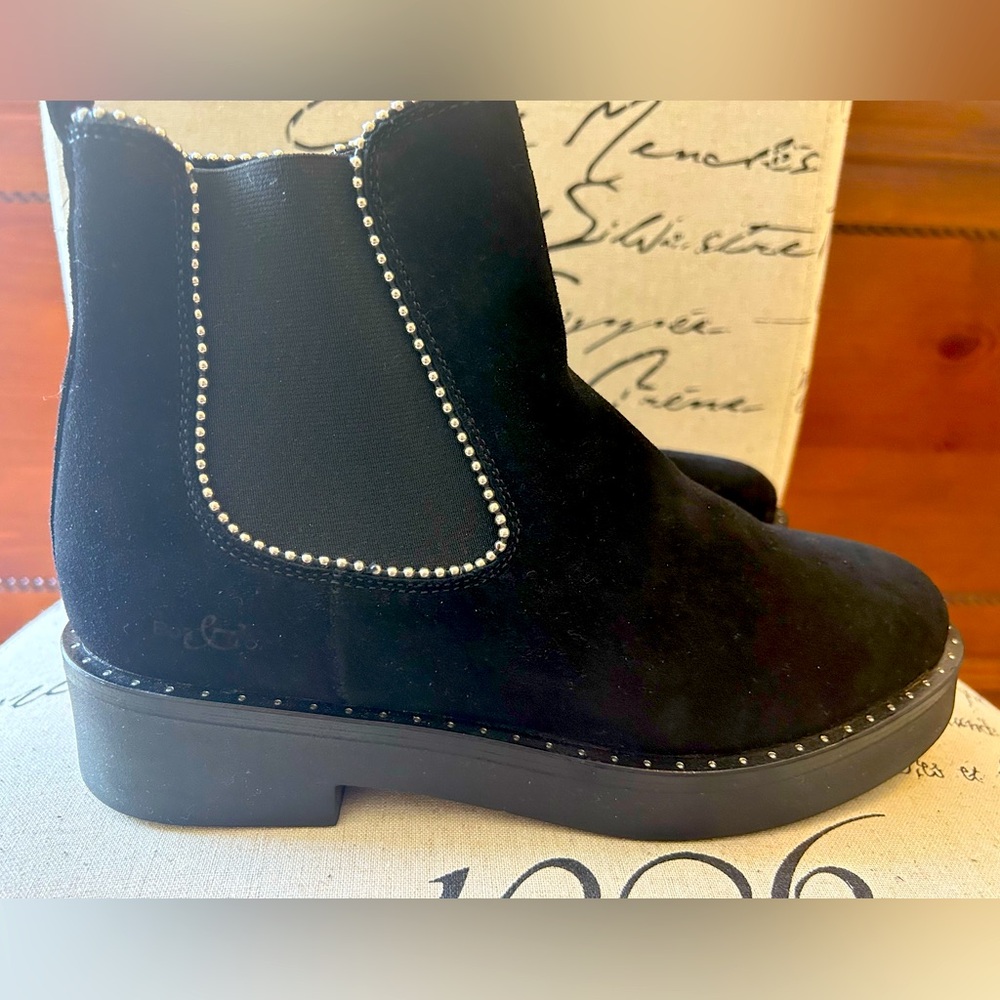 Bos. & Co. Black Suede Boots Size 40